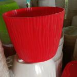 Red Stripe Pot